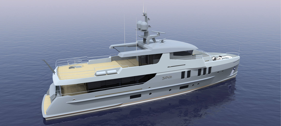Yacht d'exploration 110 - Projet JFA Yachts / Van Der Velden