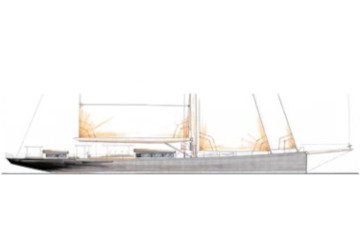 Modern Classic – 131′ Sailing Yacht