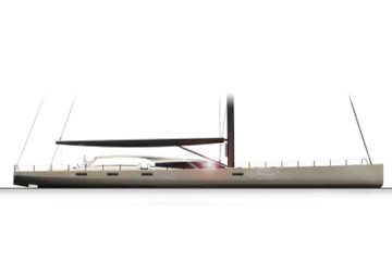 Performance Carbon Cruiser – 154′ Sailing Yacht