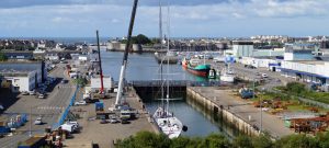 Mari Cha III refit - cale seche
