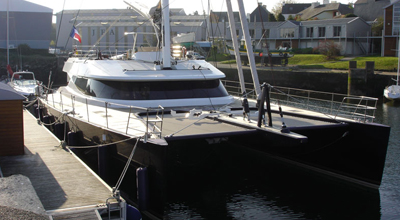 Mashua Bluu – 95′ Catamaran Sloop