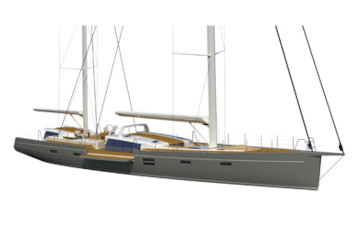 Modern Ketch – voilier 100′