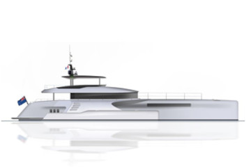Motor yacht – Power trimaran 108′