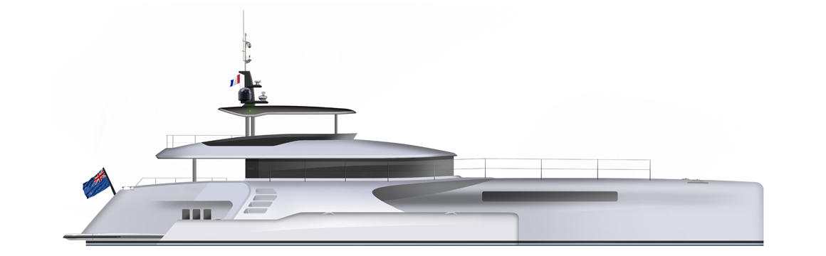 power trimaran yacht