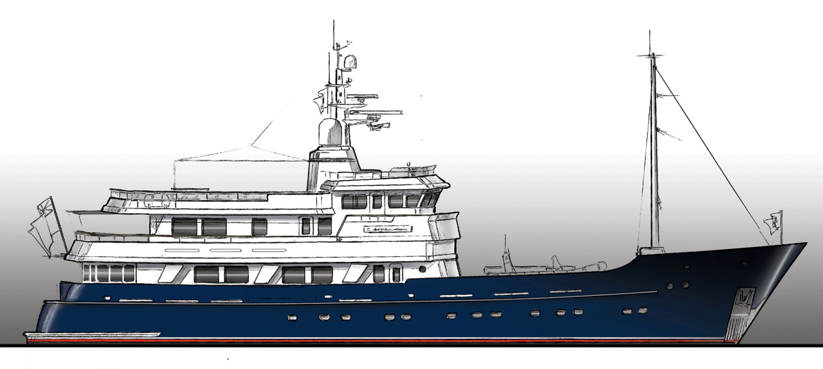 Explorer motor yacht 141