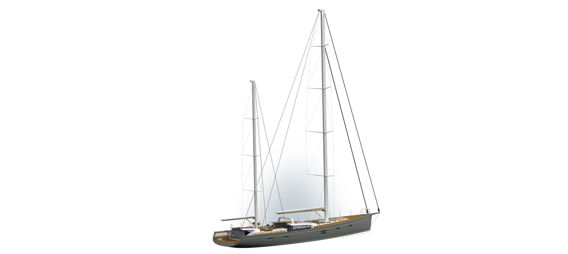 Modern ketch - JFA Yachts - Humphrey Yacht Design