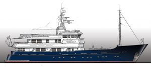 Motor yacht d'exploration 141'
