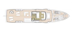 Explorer yacht 110' - Upper deck